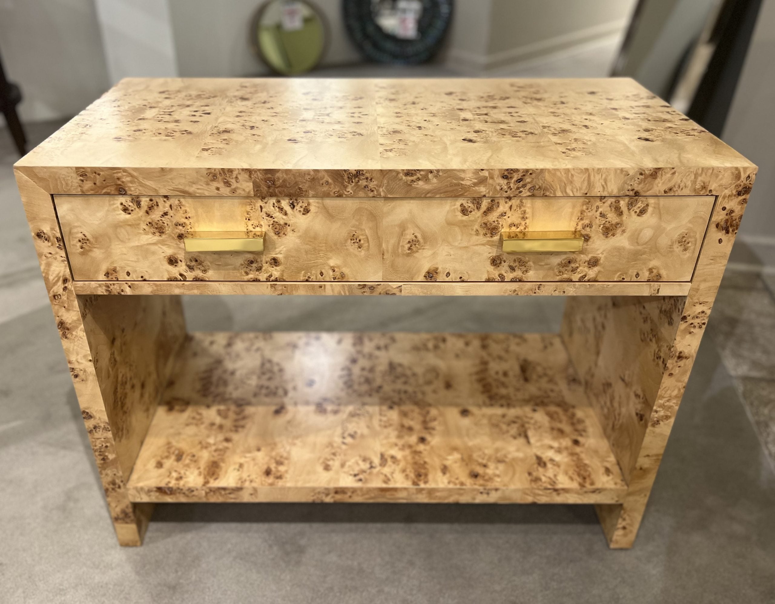 Highland House HH19-742-2/30 Norris Burl Nightstand