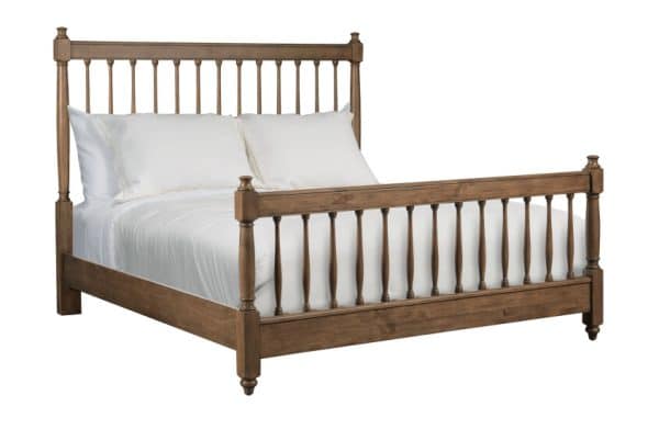 Kincaid Furniture 537-323BP Spindle Queen Bed - Bark