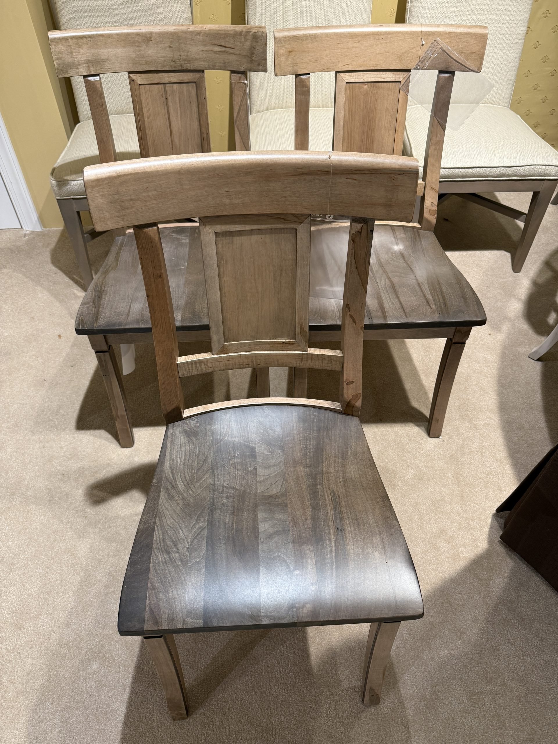 Bassett 4021-2000BX Benchmade Baxter Side Dining Chairs (Set of 3)