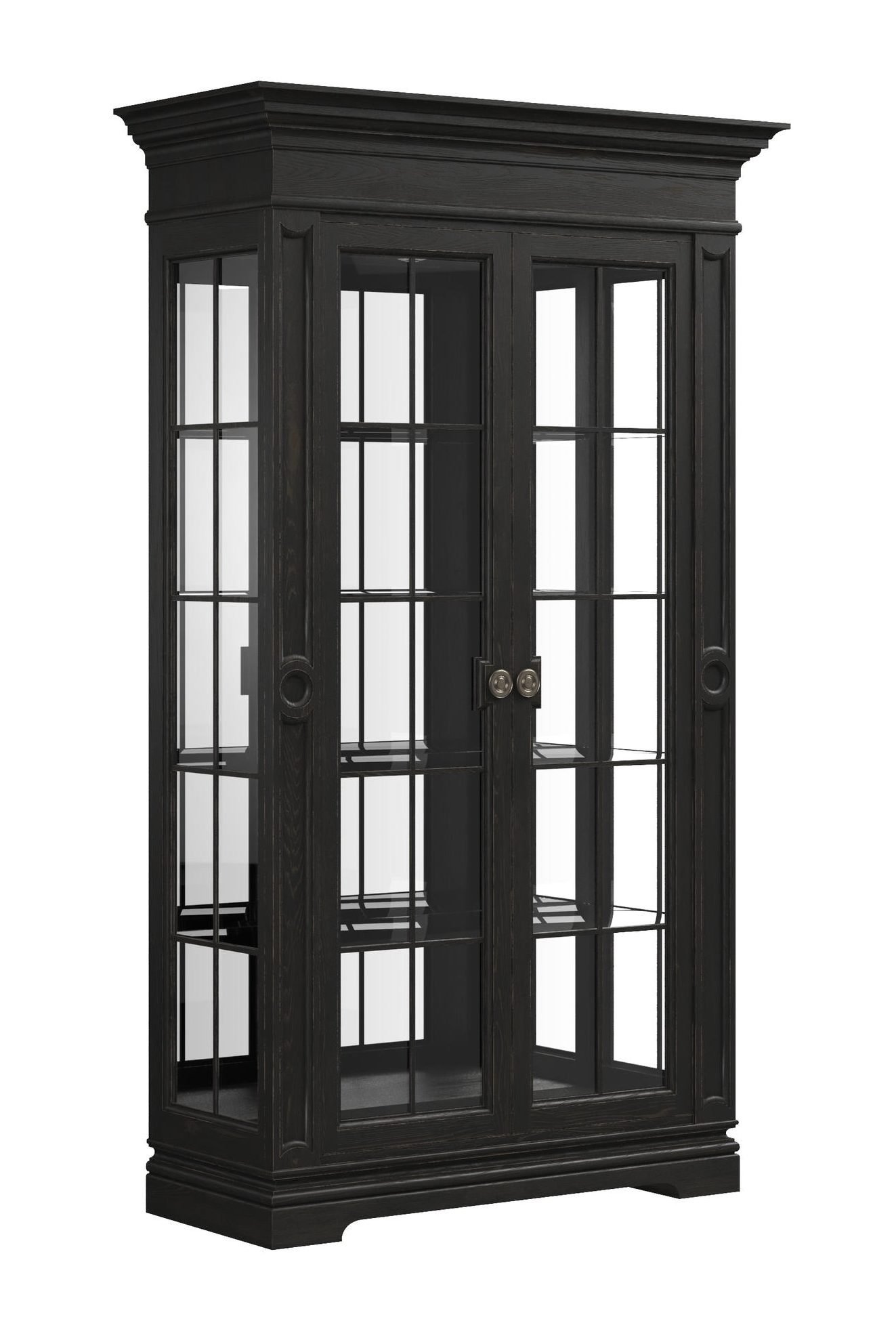 ART Furniture 334240-2659 Atrium 2 Door Glass Cabinet