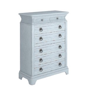 ART Furniture 251150-1361 Summer Creek 8 Drwr Chest Shutter Blue
