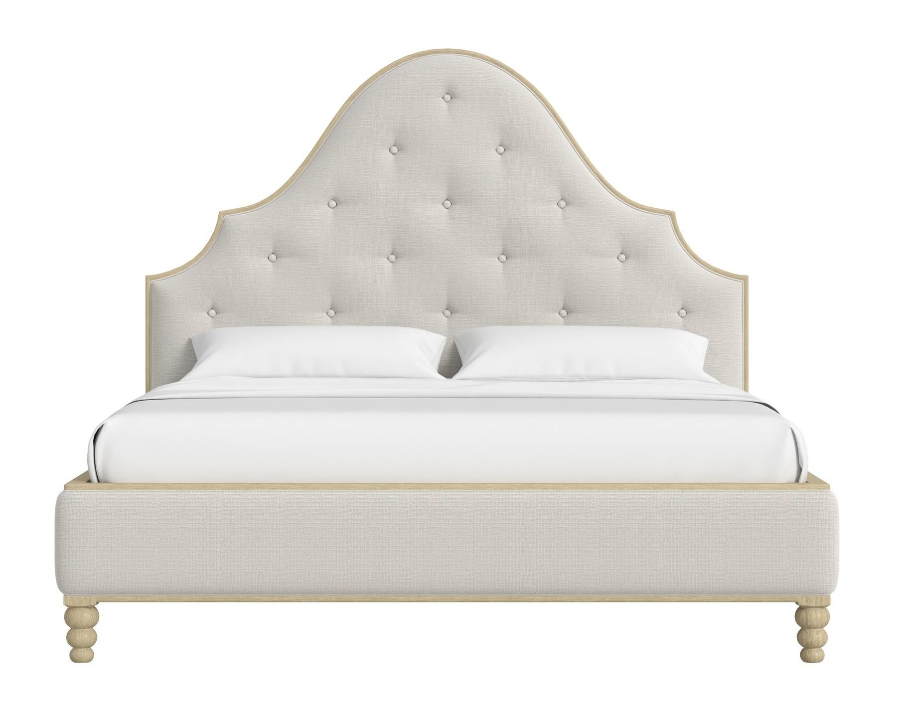 ART Furniture 339126-2325 Haven King Uph Bed Sundrenched Oak