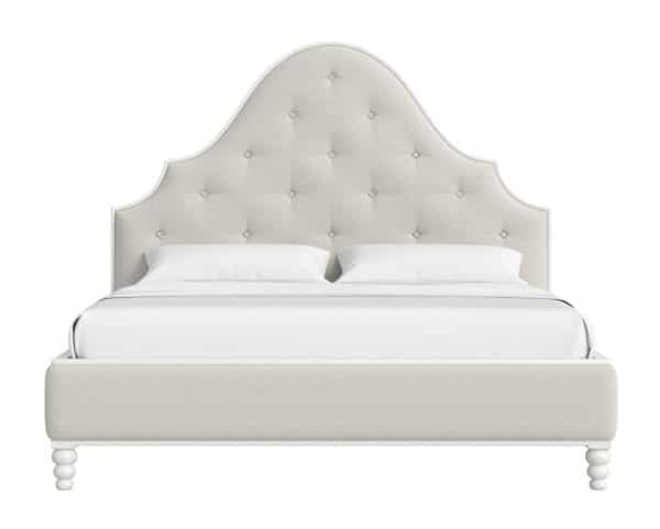 ART Furniture 339126-2367 Haven King Uph Bed Warm White