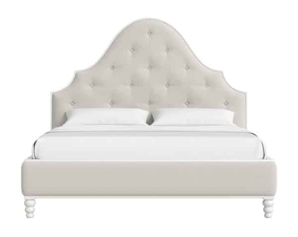 ART Furniture 339125-2367 Haven Queen Uph Bed Warm White