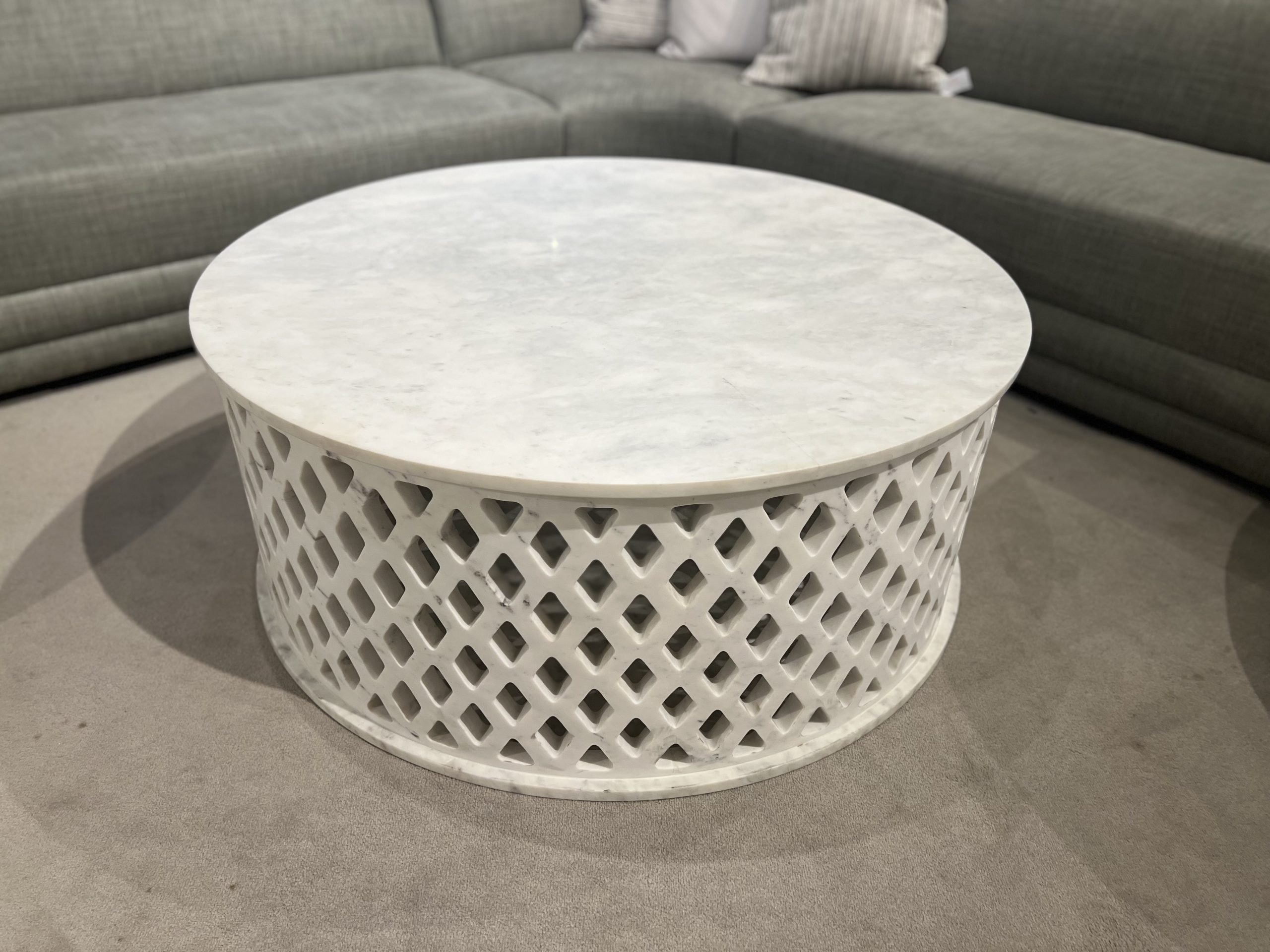 Maitland-Smith 8375-33/40 Diamond Fret Cocktail Table