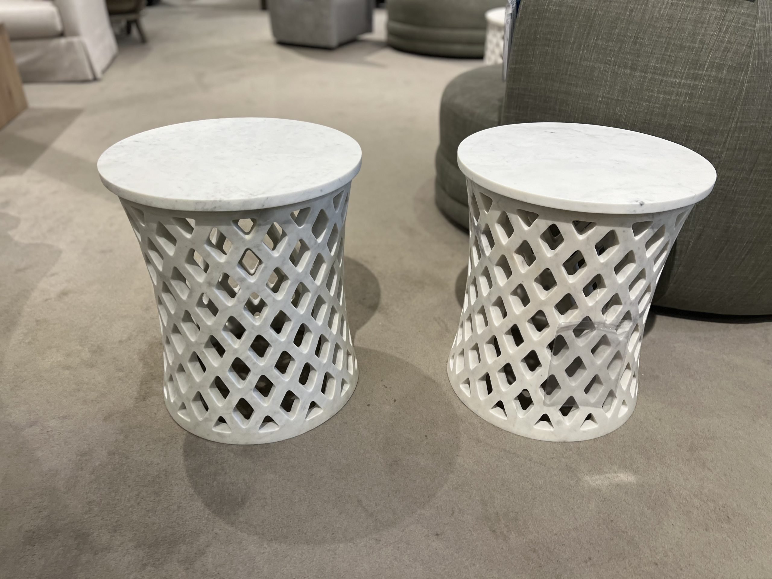 Maitland-Smith 8375-32/30 Diamond Fret Side Table