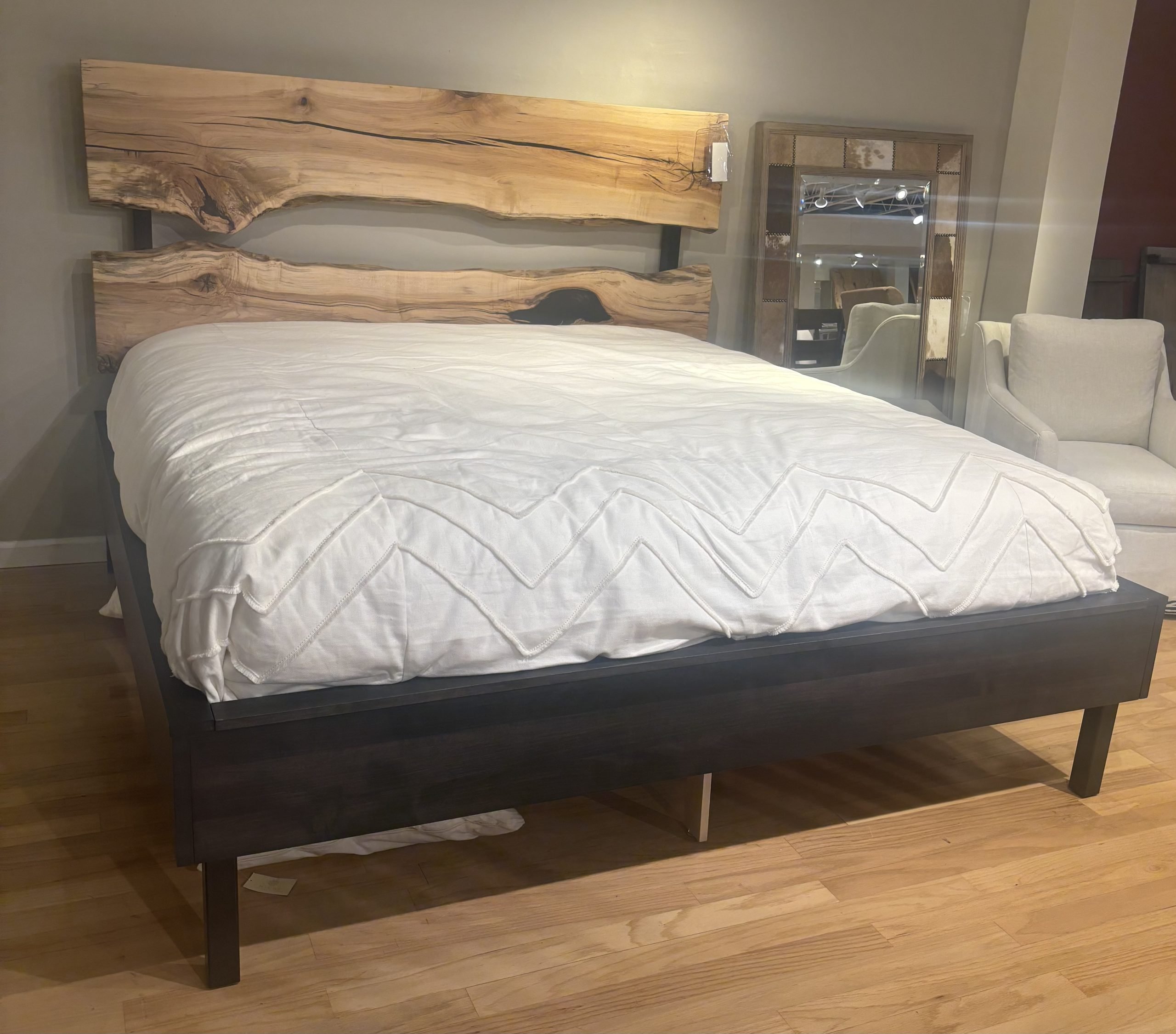 Still Fork EZ-1100K Spalted Maple King Bed