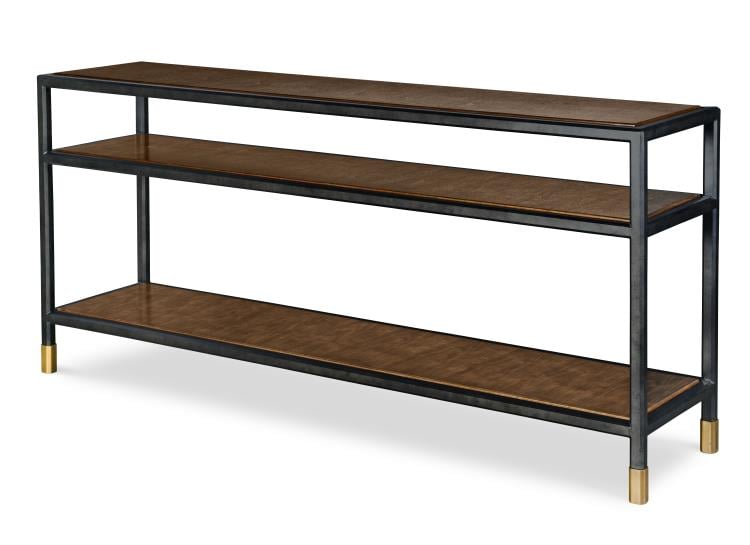 Century Furniture AE9-731-2 Jennings Console Table Walnut