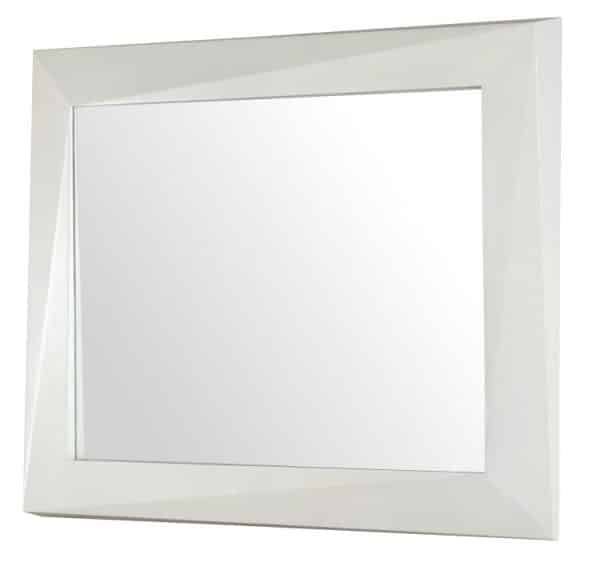 Century Furniture C7A-234-V1 Faceted Mirror Light Parchment