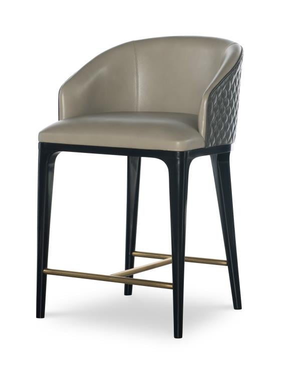 Century Furniture PLR-26654C-CINDER Mina Counter Stool