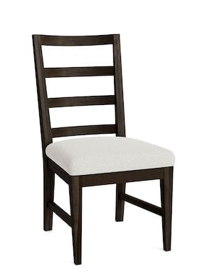 Bassett Furniture 4027-2000LBF-11 BenchMade McKenzie Maple Dining Chair with Upholstered Seat