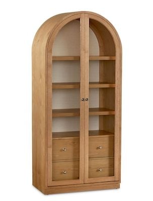 Bassett Furniture 4544-0682 Newbury Arched Cabinet