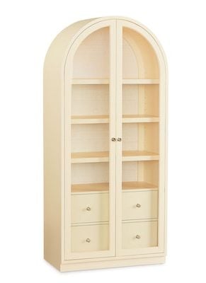 Bassett Furniture 4944-0682 Newbury Arched Cabinet