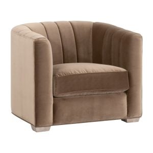 Essentials For Living 6615-1.CAR/NG Bronx Channel Back Sofa Chair