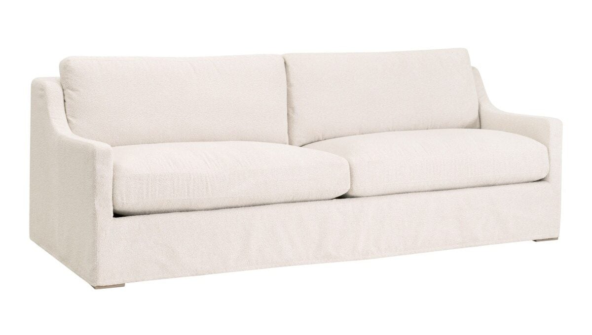 Essentials For Living 6728-3.HIVO Colin Outdoor 94" Slope Arm Slipcover Sofa