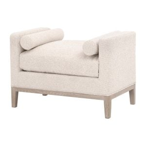 Essentials For Living 6700-S.LGLIN/NG Keaton Upholstered Accent Stool