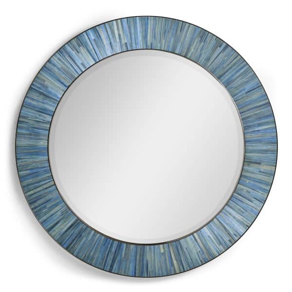 Jonathan Charles 500588-ABS Sapphire Round Mirror