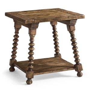 Jonathan Charles 491303-MSW Tamarisk Square End Table