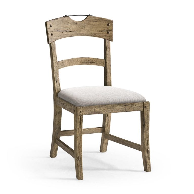 Jonathan Charles 491076-SC-TLA-U3 Stone Ridge Planked Side Chair Jonathan Charles 491076-SC-TLA-U3 Stone Ridge Planked Side Chair