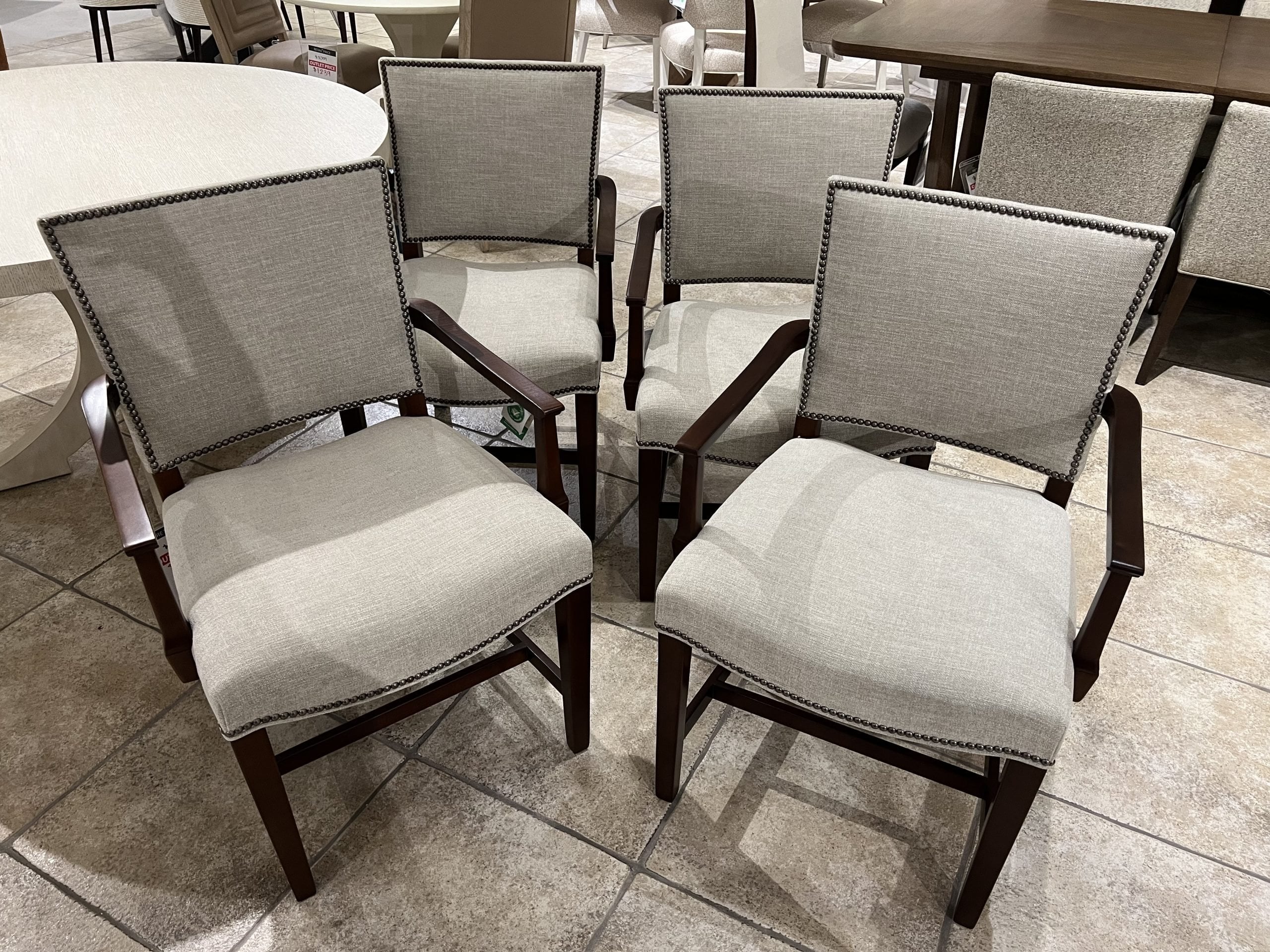 Hickory Chair HC5750-01/110 Madigan Dining Arm Chair