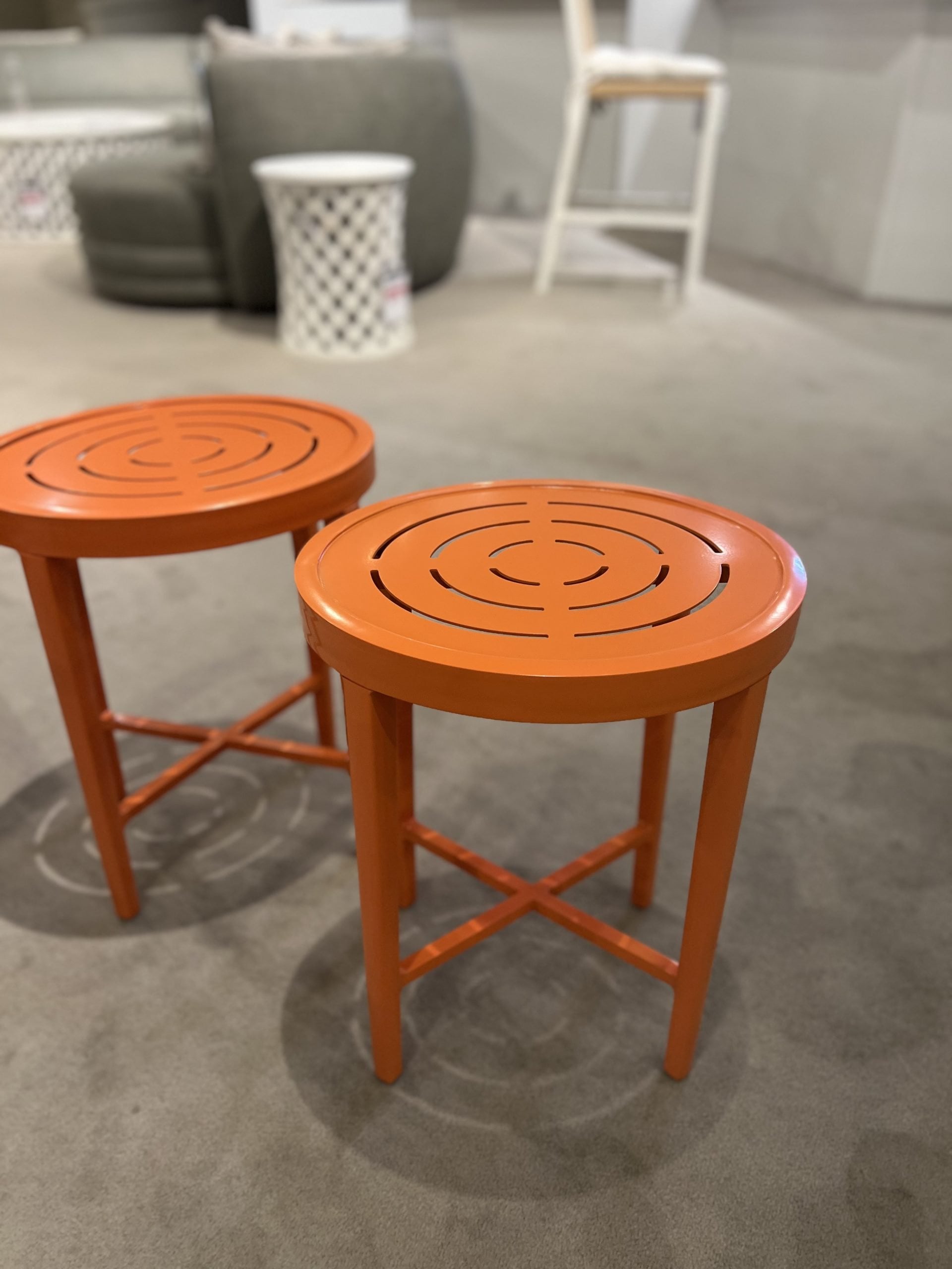 Century MPH-625-JG/30 Outdoor Oval Tini Table - Orange