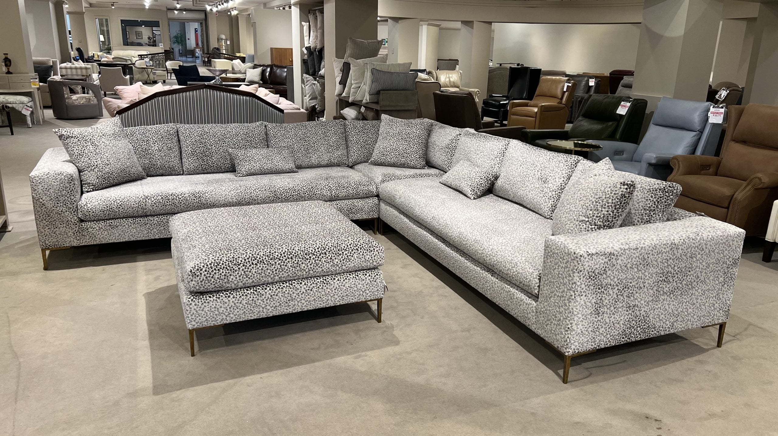 Century LTD5248 4PC Roma Sectional