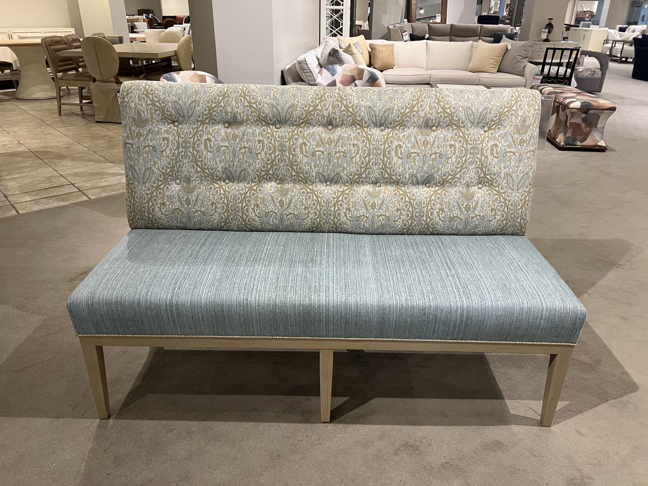 Jessica Charles 7001-T/10083 Gemini Tufted Banquette