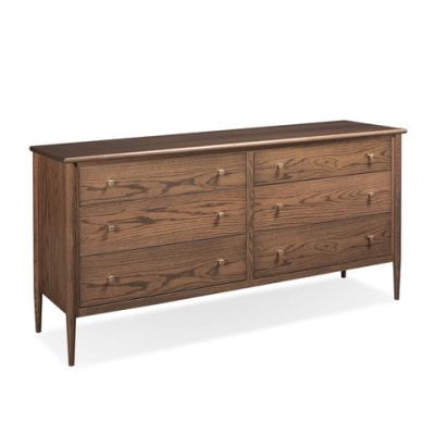 Simply Amish SSTAT-08F3 Tate 72" 6-Drawer Dresser