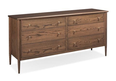 Simply Amish SSTAT-08F3 Tate 72" 6-Drawer Dresser