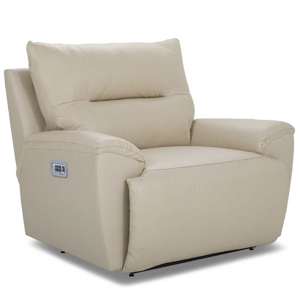 La-Z-Boy X45800 Palmer Power Reclining Chair & a Half w/ Headrest and Lumbar