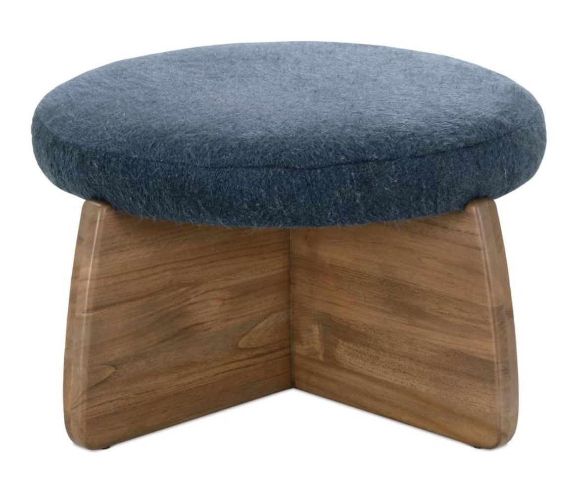 Rowe Furniture R100-P3-018-RC Brushed Blend Nova Round Ottoman Rowe Furniture R100-P3-018-RC Brushed Blend Nova Round Ottoman
