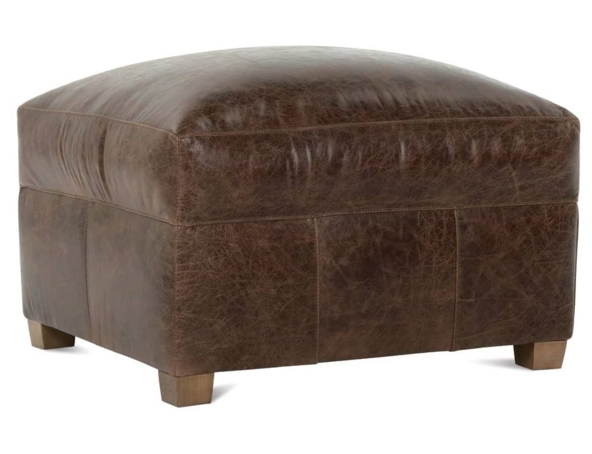 Rowe Furniture LILAH-L-005-RC Lilah Leather Ottoman
