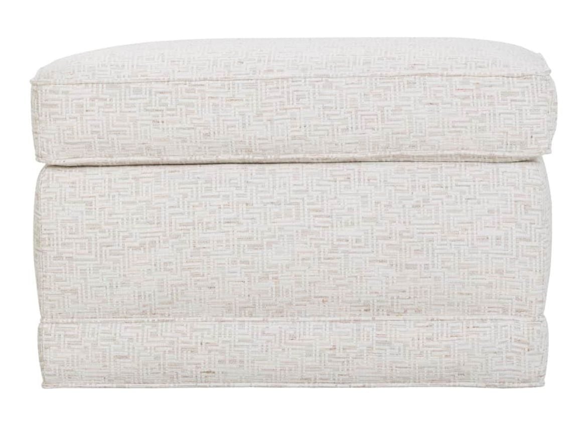 Rowe Furniture C18-075-RC Times Square Built to Floor Ottoman