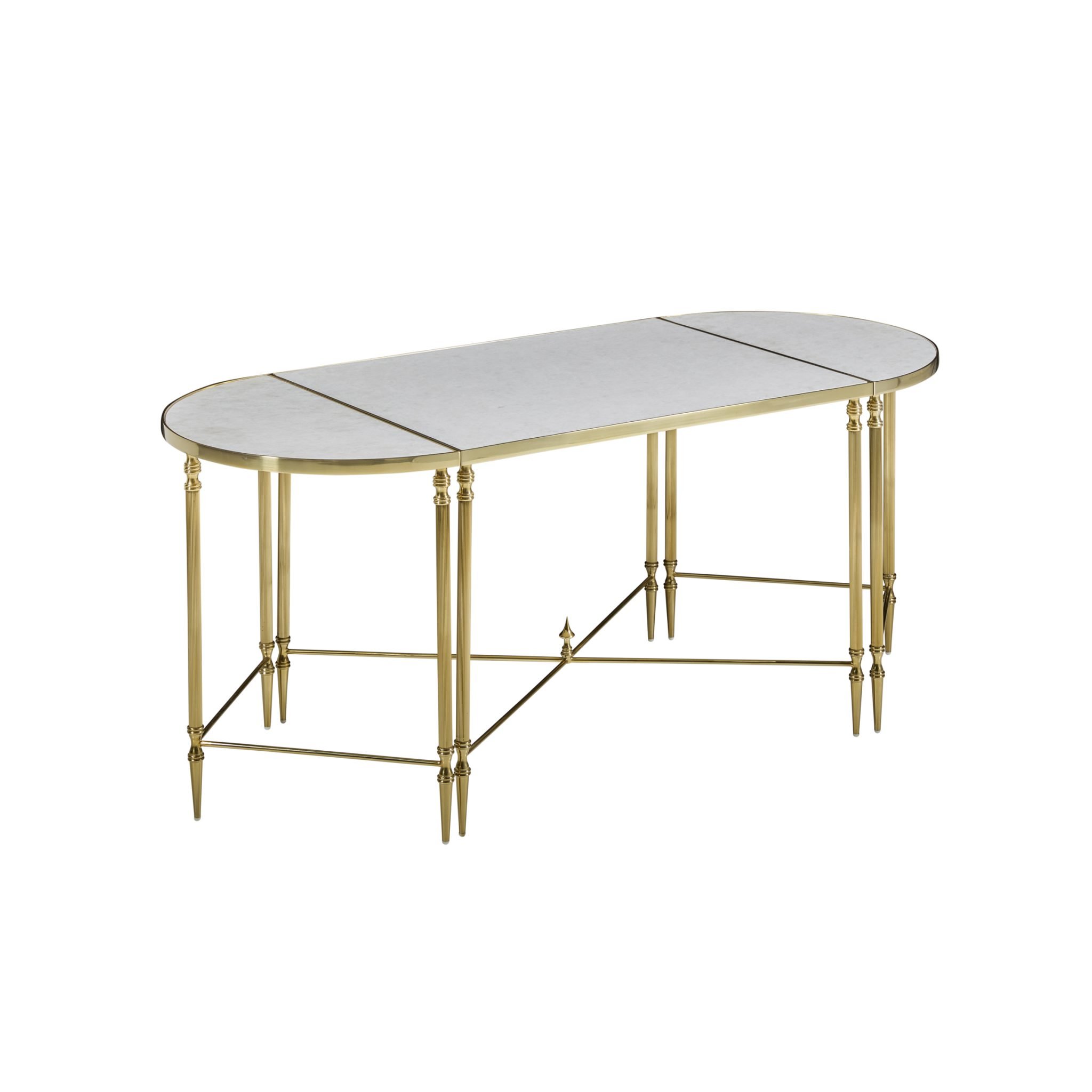 Modern History MH1224F01 Metal 3 Piece Cocktail Table