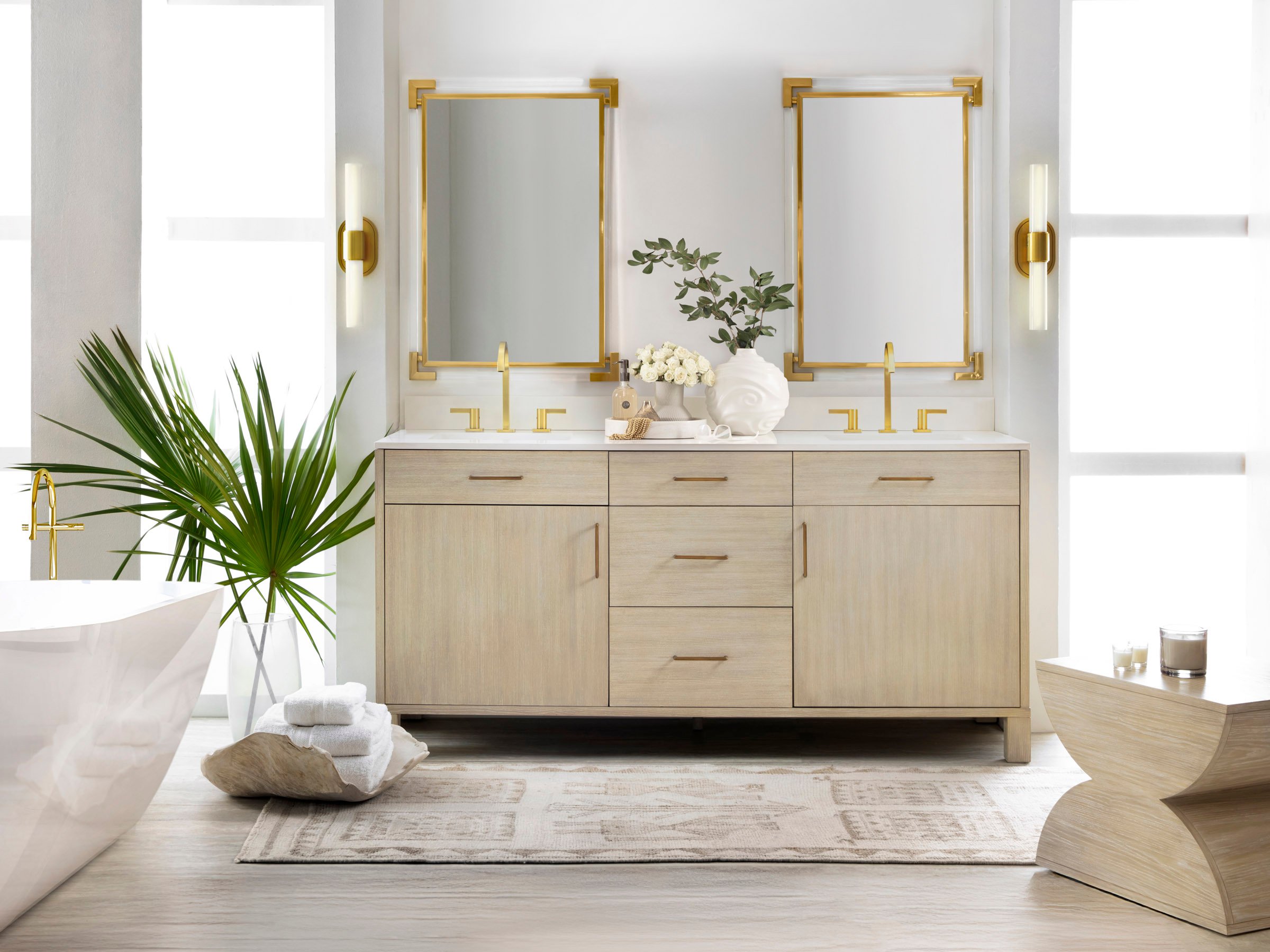 Modern History MHV-009 Maui Double Vanity