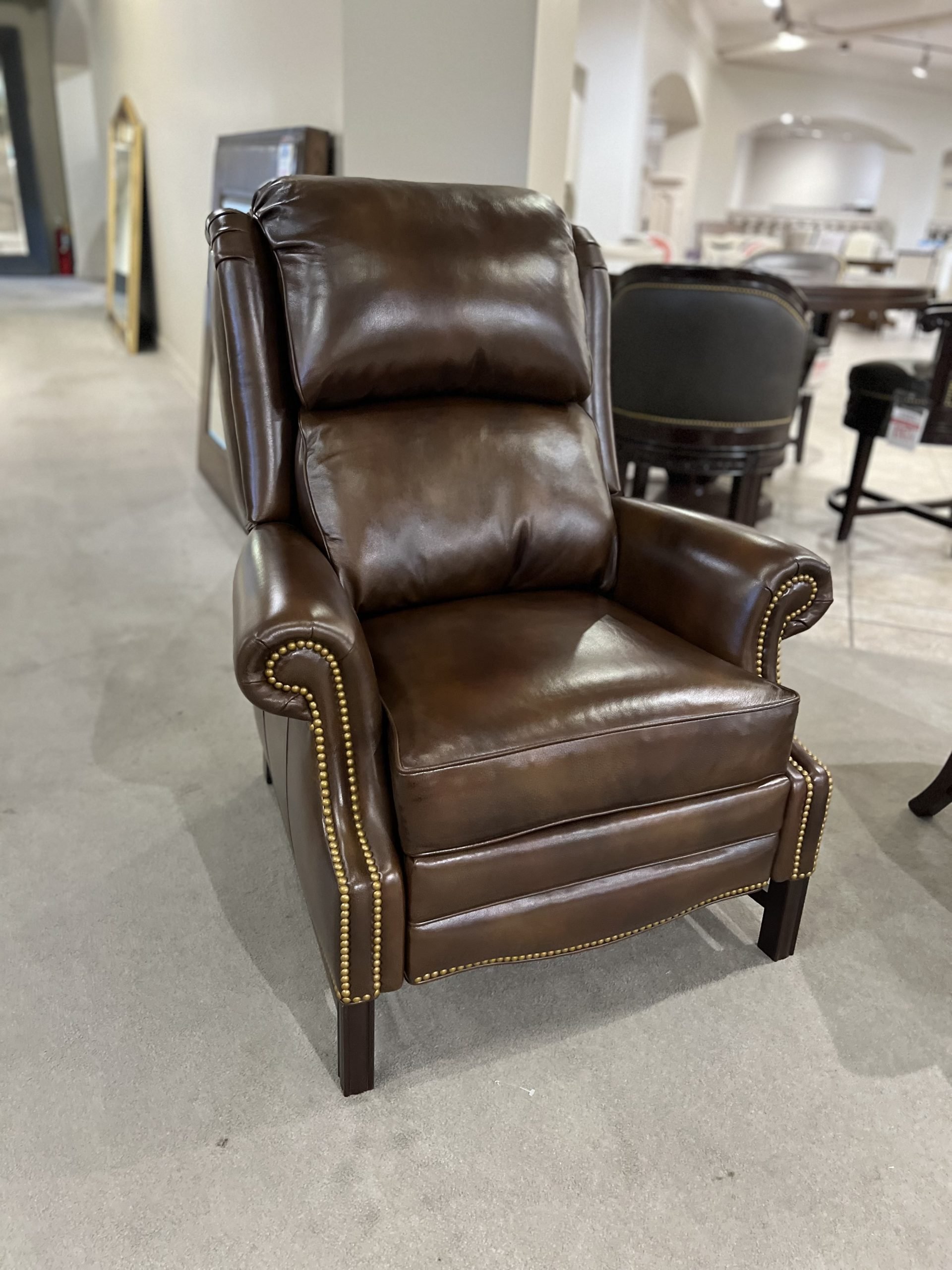 Hancock and Moore 1044/610 Sadler High Leg Recliner