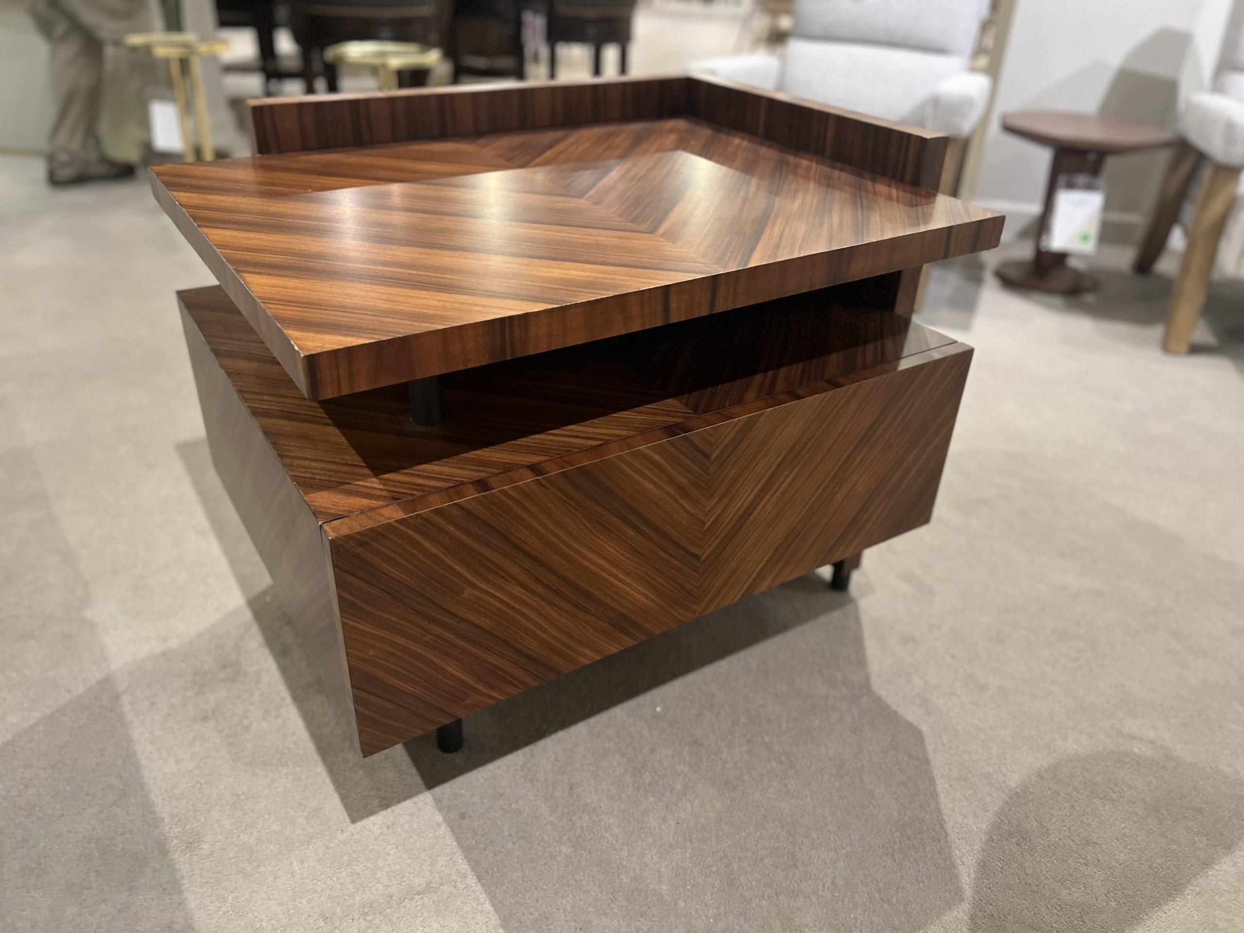 Hickory Chair HC7295-70/220 Stasis Santos Left Side Table