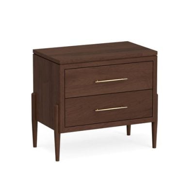 Simply Amish SNCEL-02B1 Celine 2-Drawer Nightstand