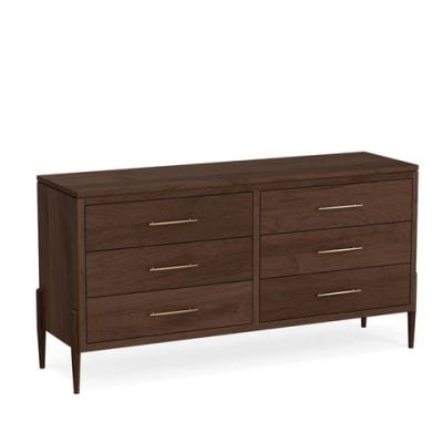 Simply Amish SSCEL-08F3 Celine 72" 6-Drawer Dresser