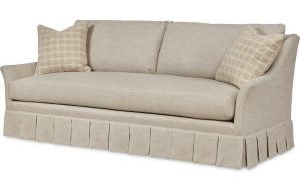 Wesley Hall 2626-92 CAISSON SOFA