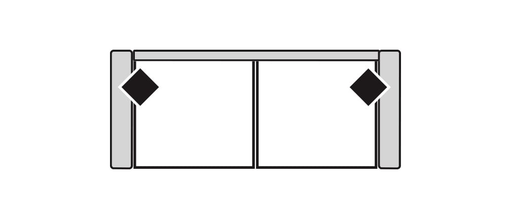 Four Seasons 2395LS DEVIN LOVESEAT
