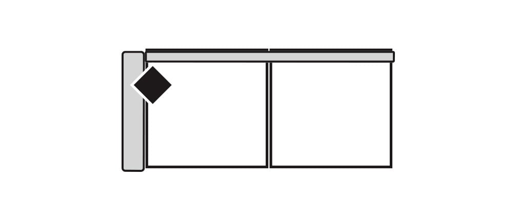 Four Seasons 1927LSS-LSF MOLLY LSF LOVESEAT SLEEPER