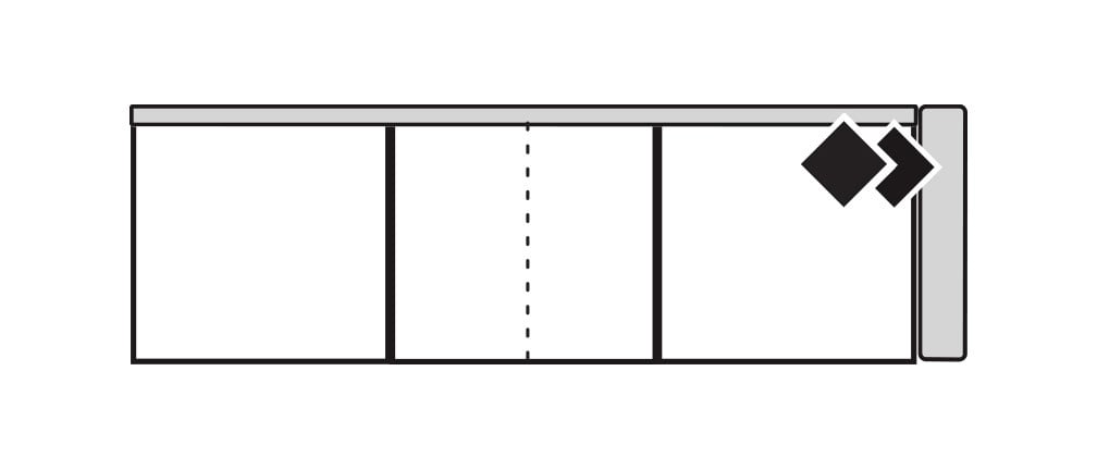 Four Seasons 47095Q-RSF REESE RSF 3 SEAT QSLP