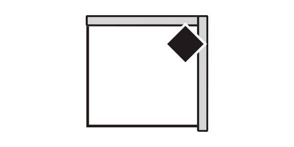 Four Seasons 47090-WEDGE REESE CORNER WEDGE