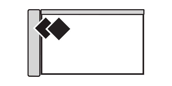 Four Seasons 47090S1/2-LSF REESE LSF 1/2 SOFA