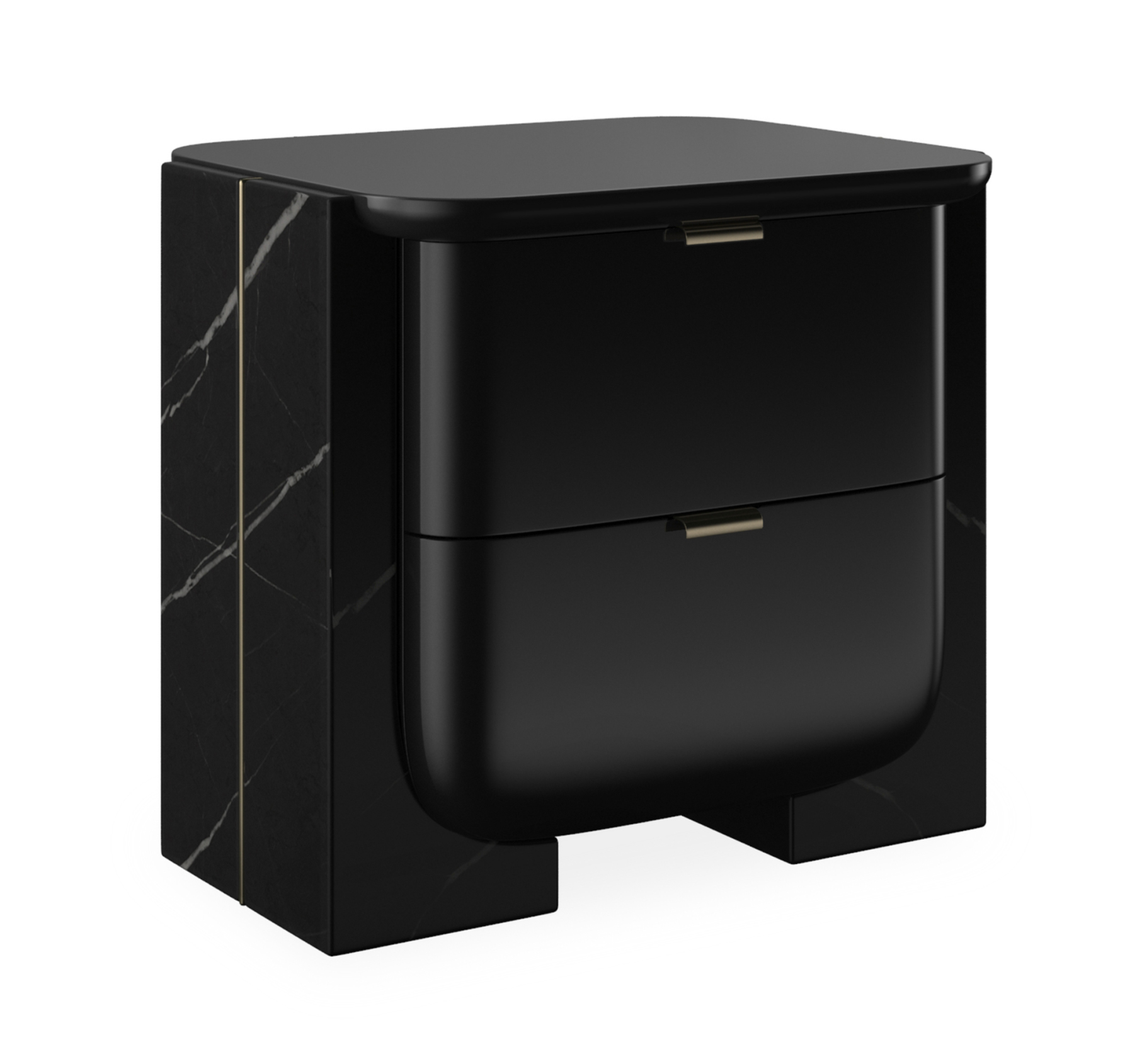 Caracole CLA-425V-0616 Overlap Small Nightstand Dark
