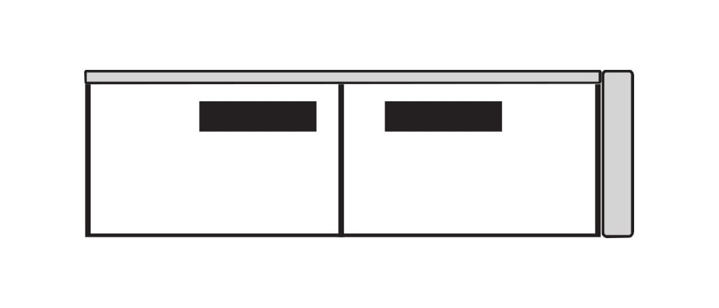 Four Seasons 75090Q-RSF BENTON RSF 2 SEAT QSLP