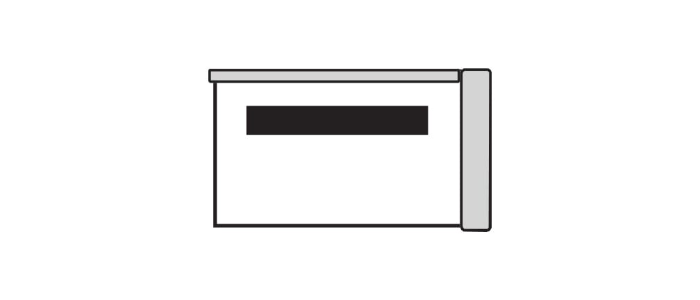 Four Seasons 75090S1/2-RSF BENTON RSF 1/2 SOFA