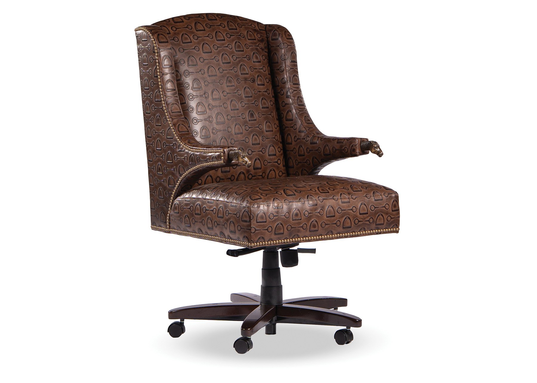 Hancock and Moore CJ6994ST-PL CLAIBORNE SWIVEL TILT CHAIR