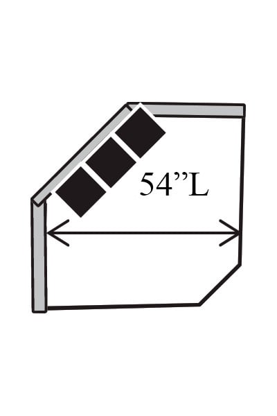 Four Seasons 47090-WH REESE HEX WEDGE